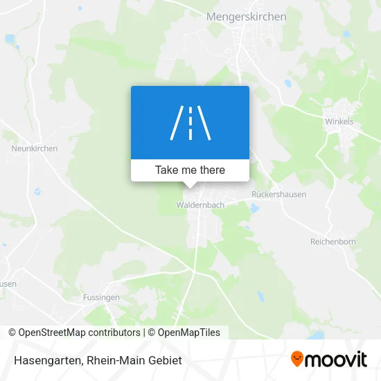 Карта Hasengarten