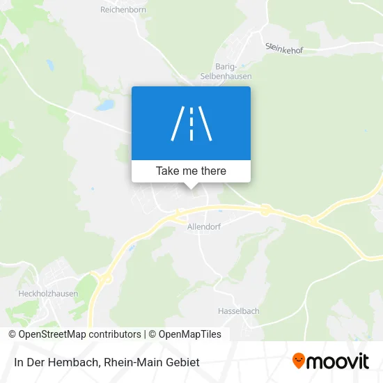 Карта In Der Hembach