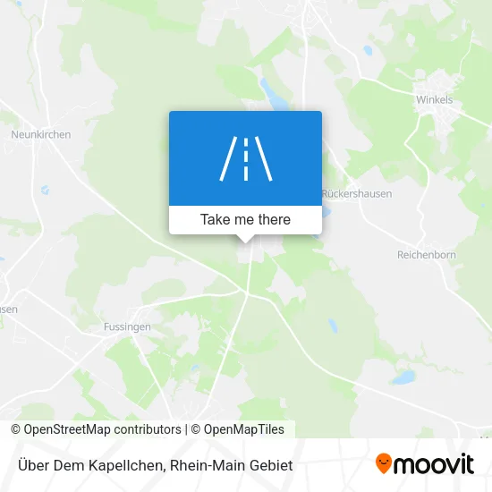 Карта Über Dem Kapellchen