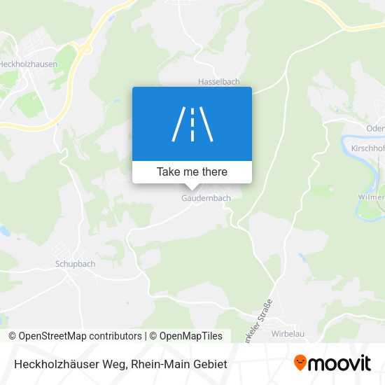Карта Heckholzhäuser Weg