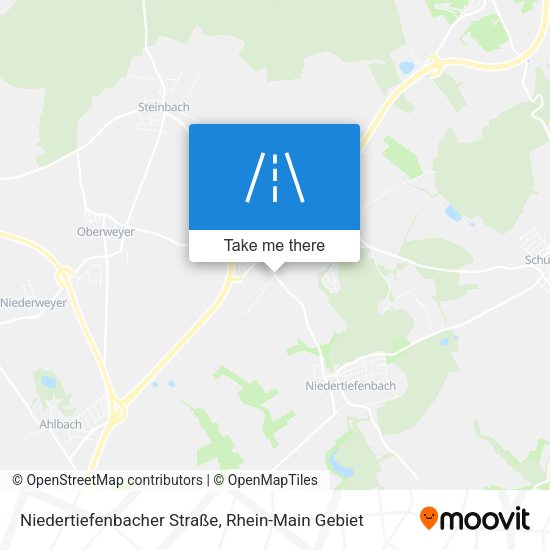 Niedertiefenbacher Straße map