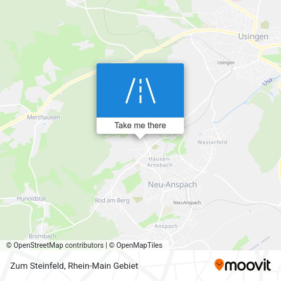 Карта Zum Steinfeld