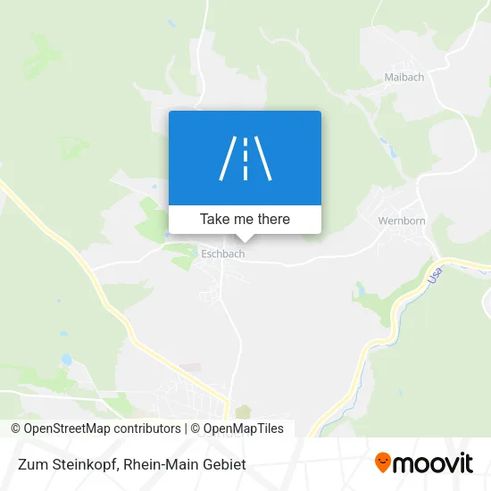 Карта Zum Steinkopf