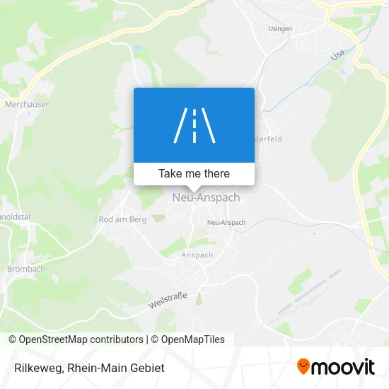 Карта Rilkeweg