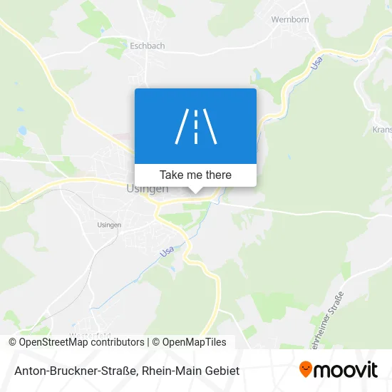 Карта Anton-Bruckner-Straße