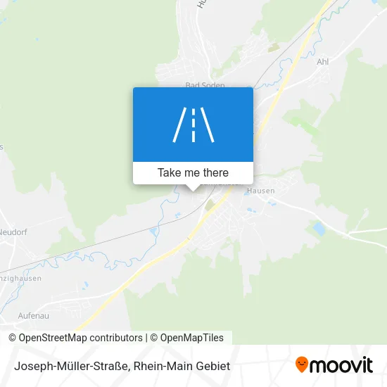Карта Joseph-Müller-Straße