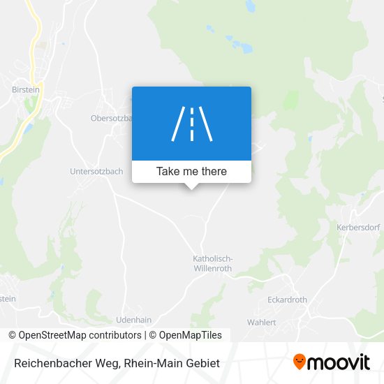 Карта Reichenbacher Weg