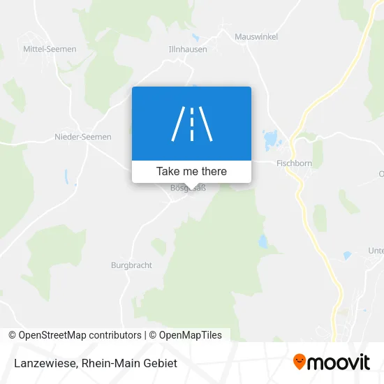 Карта Lanzewiese