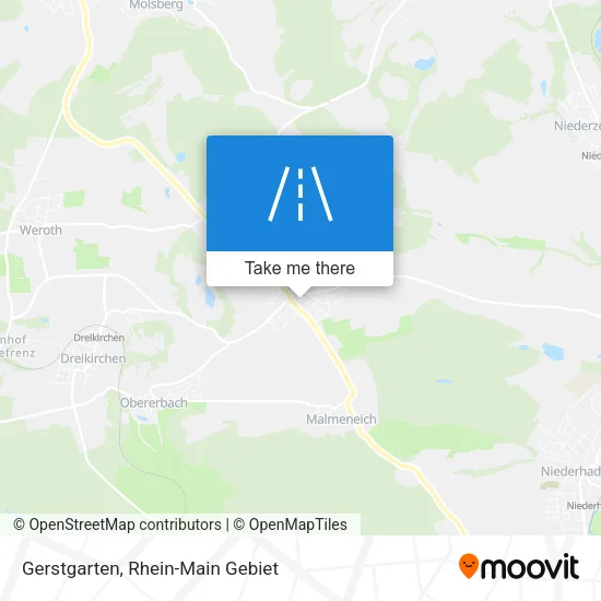 Карта Gerstgarten