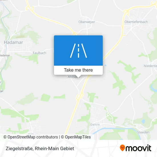 Карта Ziegelstraße