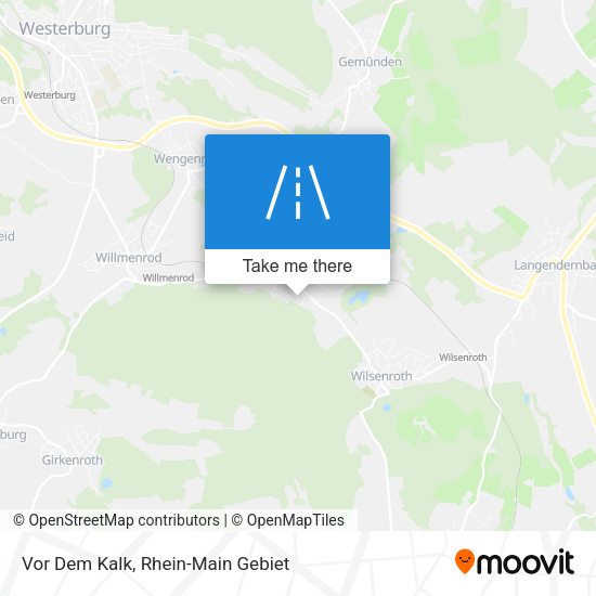 Карта Vor Dem Kalk