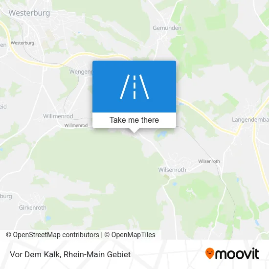 Карта Vor Dem Kalk