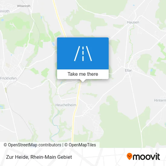 Карта Zur Heide
