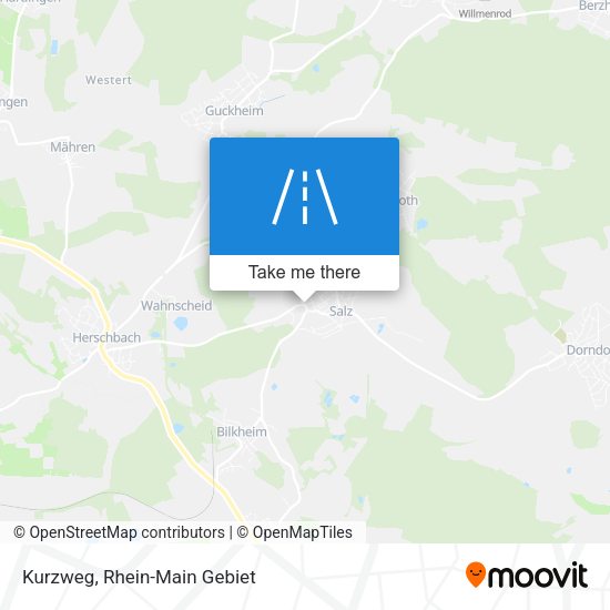 Карта Kurzweg