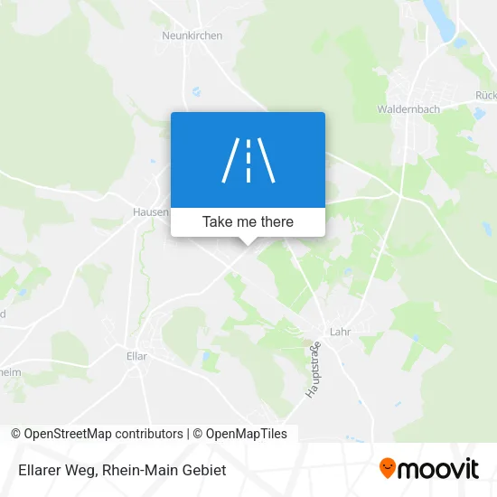 Карта Ellarer Weg
