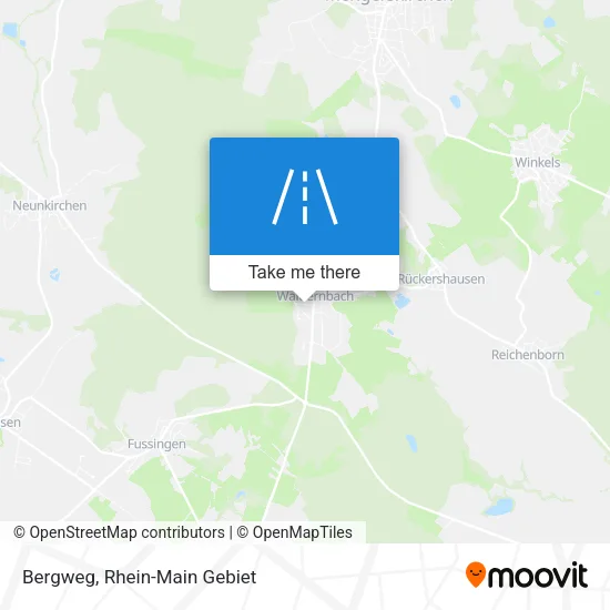 Карта Bergweg