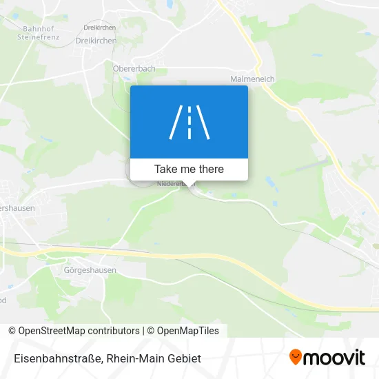 Карта Eisenbahnstraße