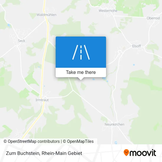 Карта Zum Buchstein