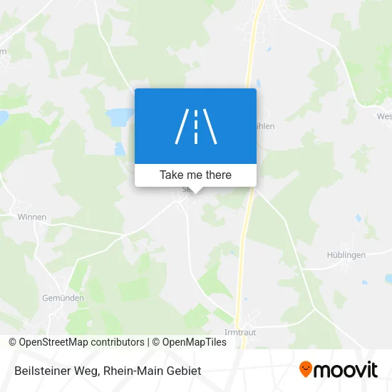 Карта Beilsteiner Weg