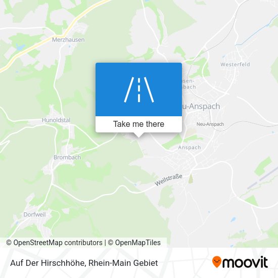 Карта Auf Der Hirschhöhe