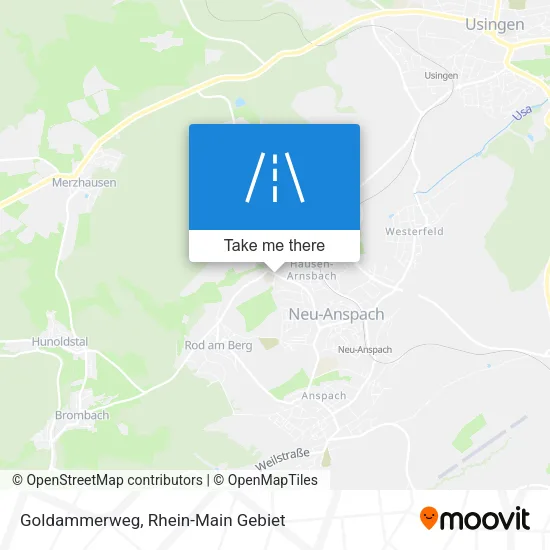 Карта Goldammerweg