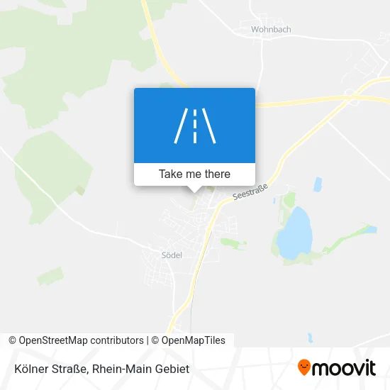 Карта Kölner Straße