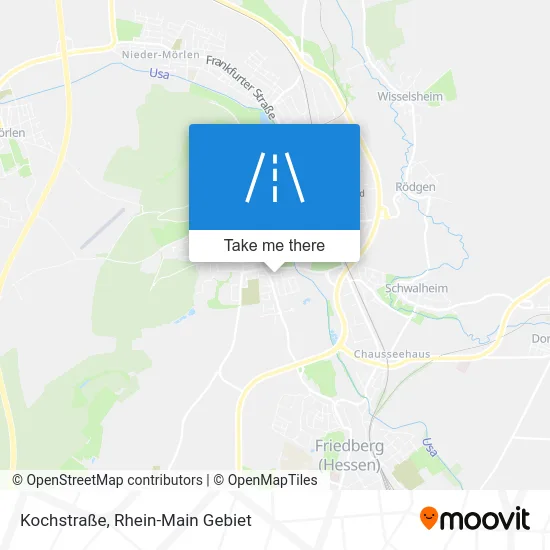 Карта Kochstraße