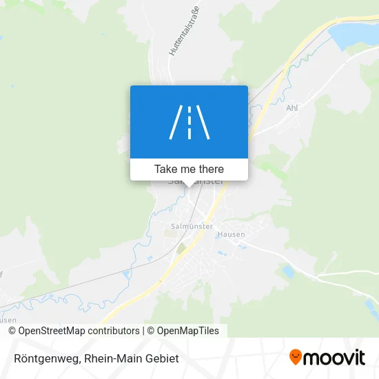 Карта Röntgenweg