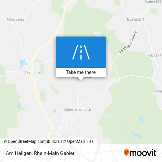 Карта Am Hellgen