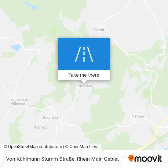 Карта Von-Kühlmann-Stumm-Straße