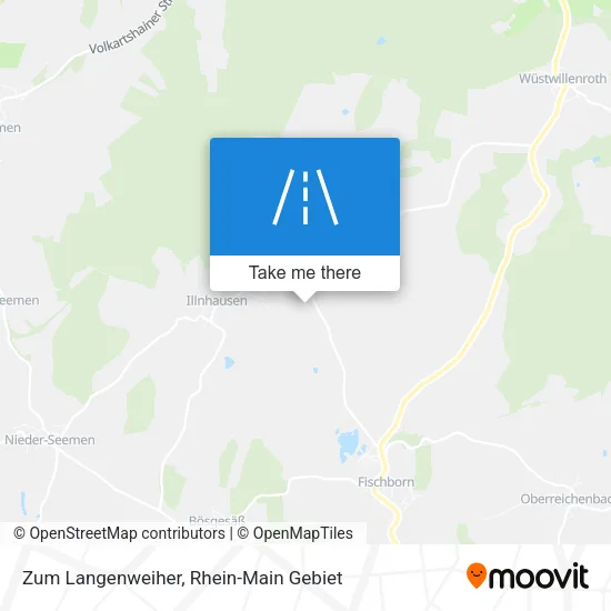 Карта Zum Langenweiher