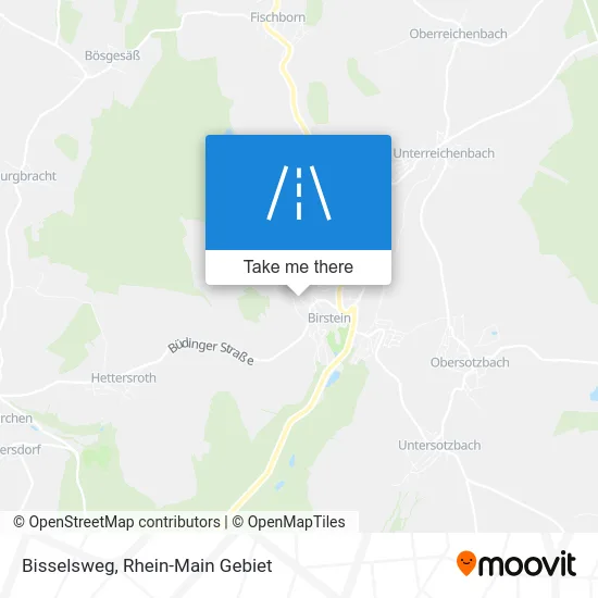 Карта Bisselsweg