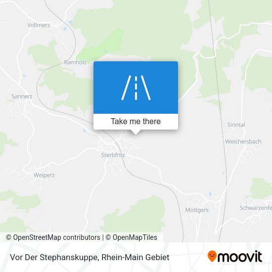 Карта Vor Der Stephanskuppe