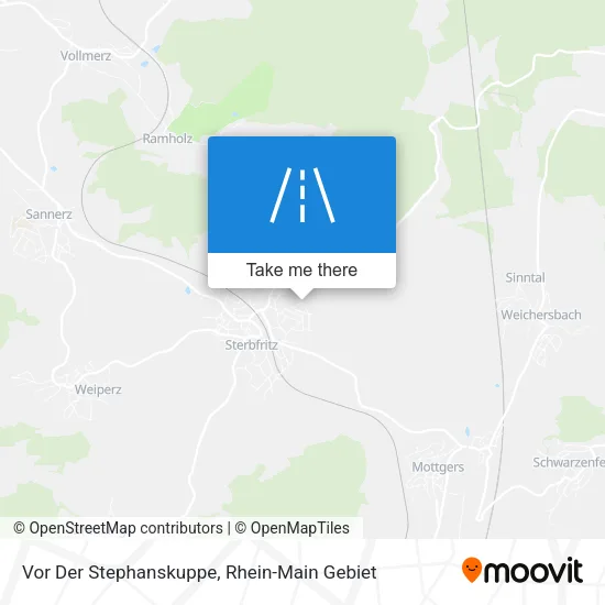 Карта Vor Der Stephanskuppe