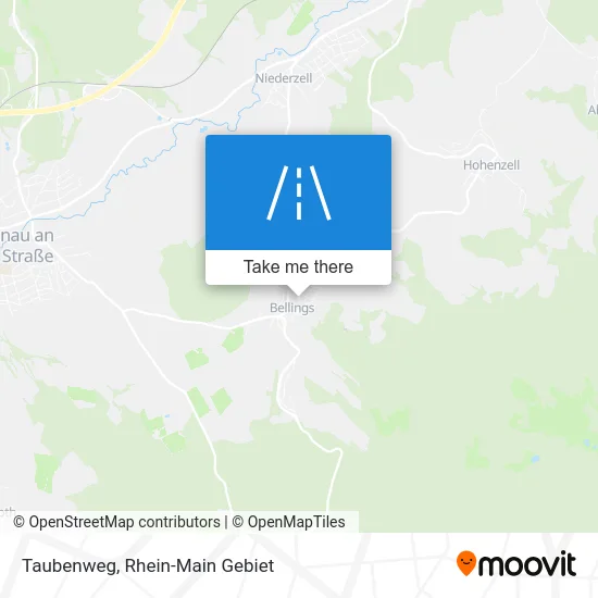 Карта Taubenweg