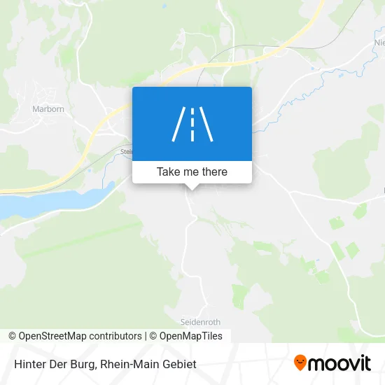 Карта Hinter Der Burg
