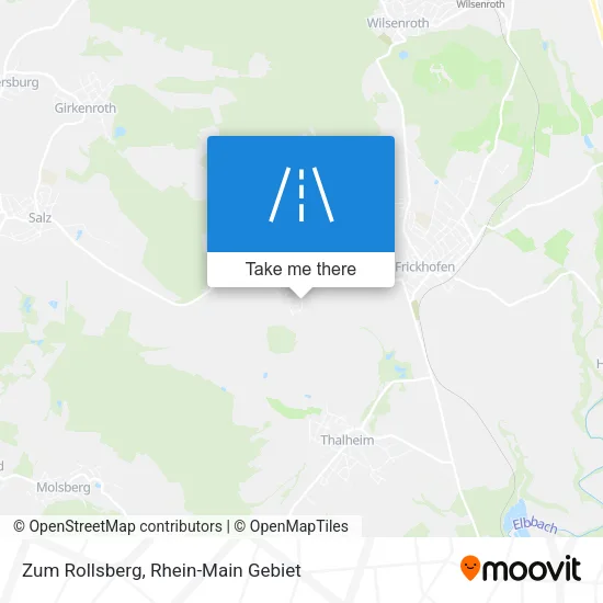 Карта Zum Rollsberg