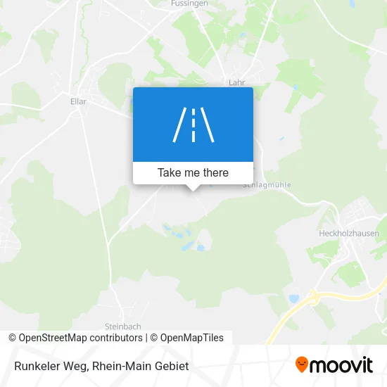 Карта Runkeler Weg