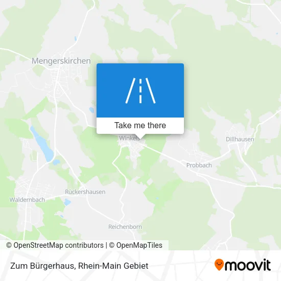 Карта Zum Bürgerhaus