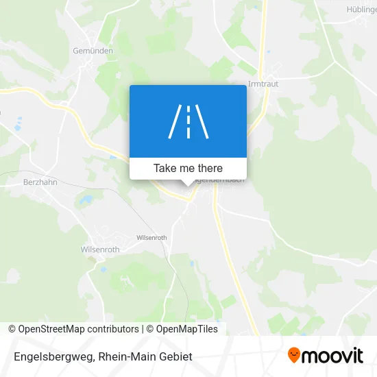 Карта Engelsbergweg