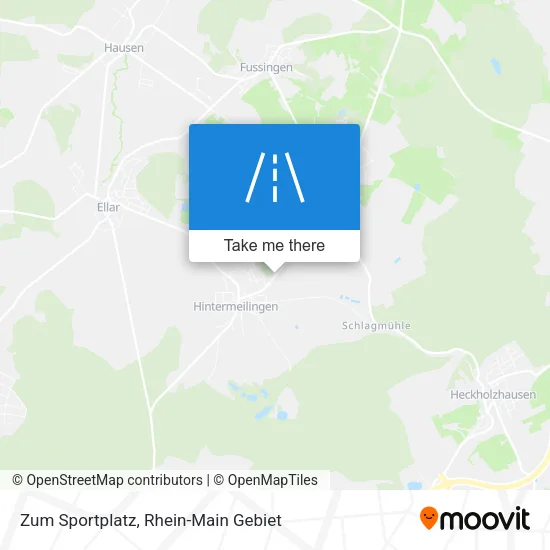 Карта Zum Sportplatz