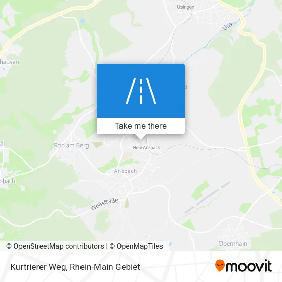 Карта Kurtrierer Weg