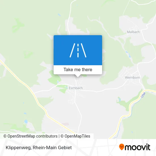 Карта Klippenweg