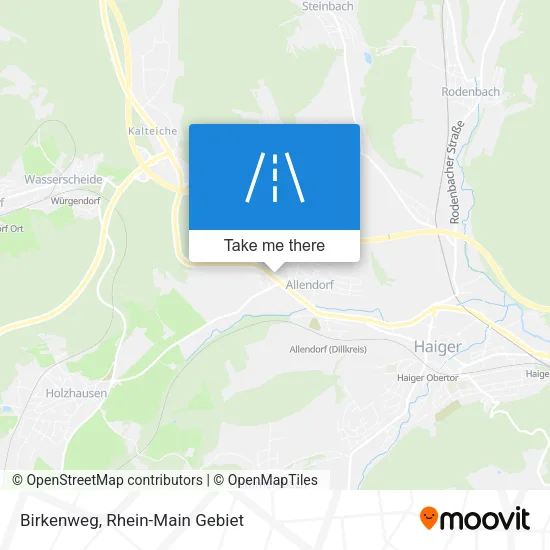 Карта Birkenweg