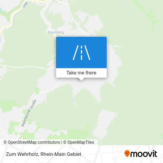 Карта Zum Wehrholz