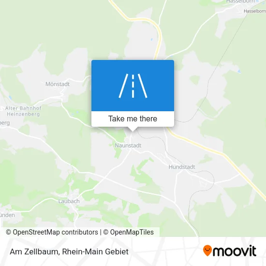 Карта Am Zellbaum