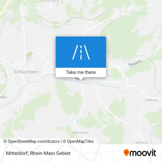 Карта Mitteldorf