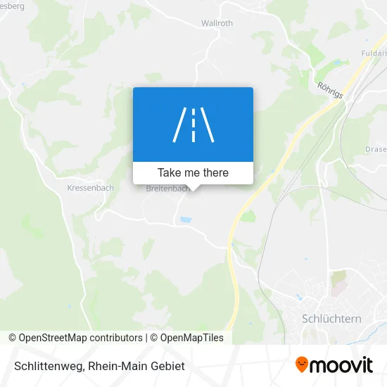 Карта Schlittenweg
