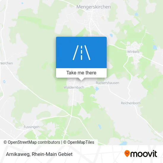 Карта Arnikaweg