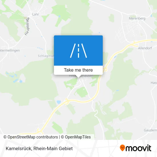 Карта Kamelsrück
